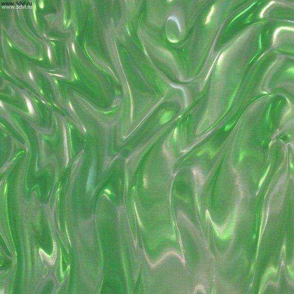 3д пленка компании 3ДВЛ зеленая с серебром. Данный материал изготовлен из поликарбоната, что позволяет его использовать при температуре от минус 80 до плюс 120 градусов. А это не только отделка интерьера, но и наружная реклама. www.3dvl.ru 