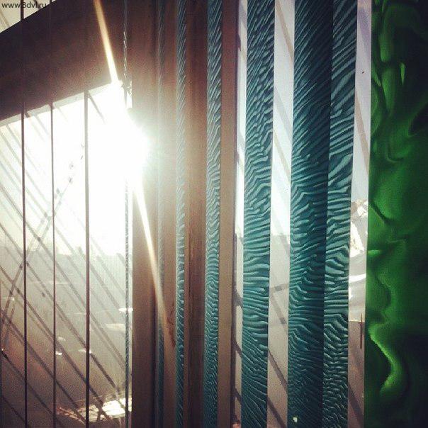 И такой же красивый вечер как и  утро #утро #вечер #солнце #офис  @ 3DVL liquid floor Живая плитка http://instagram.com/p/mktMK0tUwb/