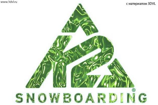 K2 Snowboarding логотип компании изготовлен из 3D пленки компании 3DVL #logo #k2 #snowboarding