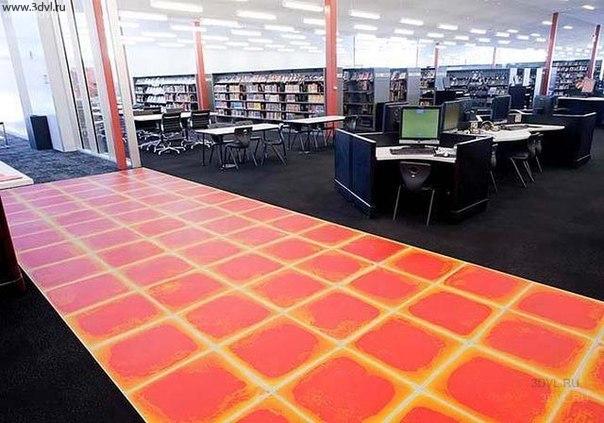 Weber County Library – Design Transparent Backlit Liquid Lava Tiles 3DVL, Picture Size: 720 x 504, Date Uploaded: Monday