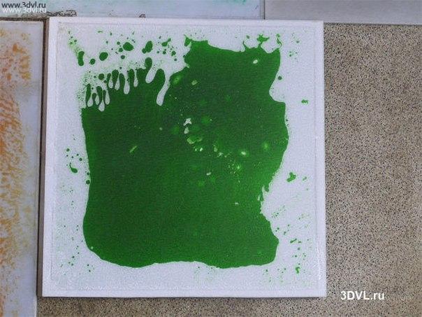 liquid floor tile green Живая плитка с посоянно меняющимся рисунком, может быть любого цвета и формы, данное покрытие, может быть использовано как для столешниц, так же и для танцполов и стриптиз кодиумов. #пол #покрытие #танцпол #плитка #liquidTile #дизайнПлитки #интерьер